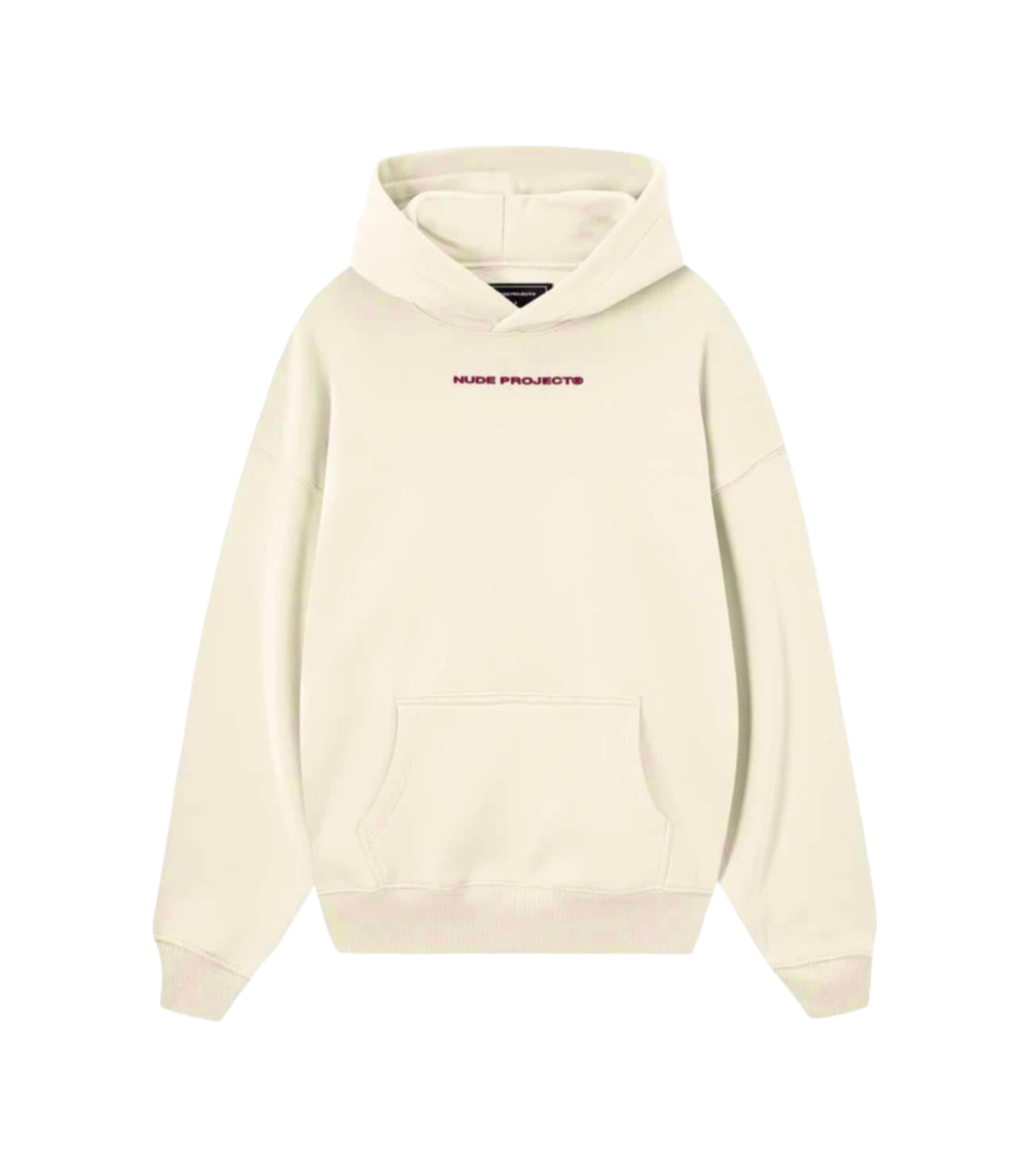 Nude Project “Cherry Logo Hoodie Marshmallow”