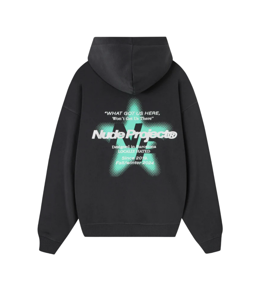 Hoodie Nude Project “Seoul Gris Oscuro”